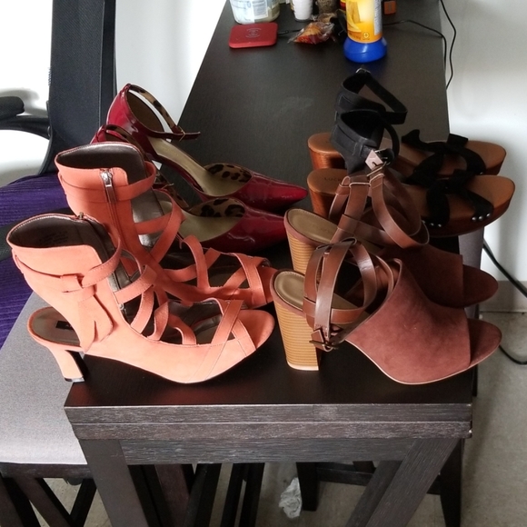 Four pairs of size 12 high heels bundle - Picture 2 of 7